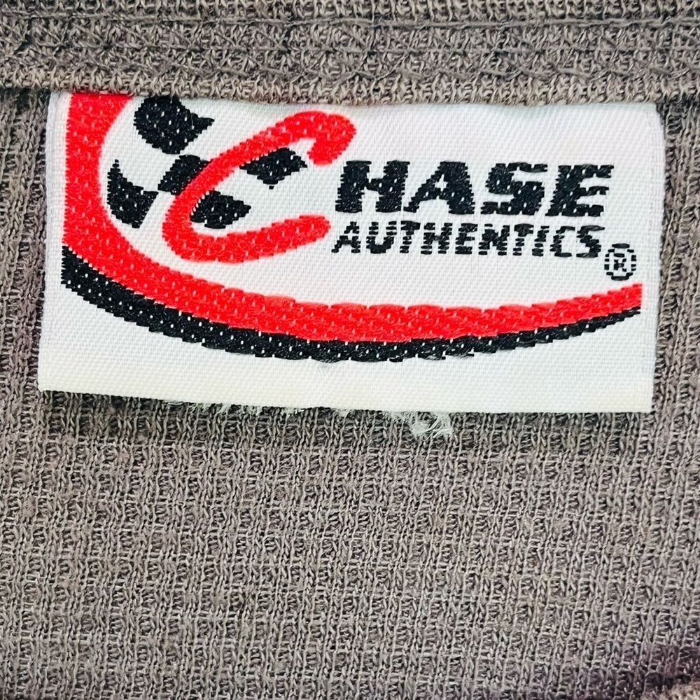Vintage Chase Authentics Thermal Shirt Jersey Tony Stewart 1971 Sz Large Racing - Picture 4 of 13